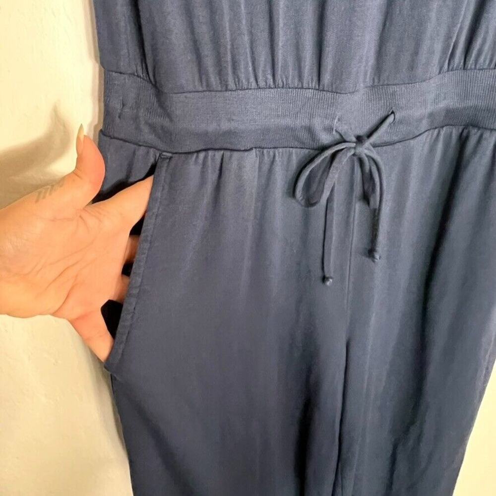 Haven Well Within Jumpsuit Womens Small Blue Modal French Terry Lagen Look - Picture 6 of 15